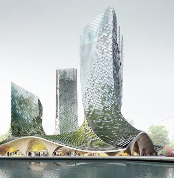 ChinaandFrancePartnerTogetheronaBlockchainSupported,Eco FriendlySkyscraper