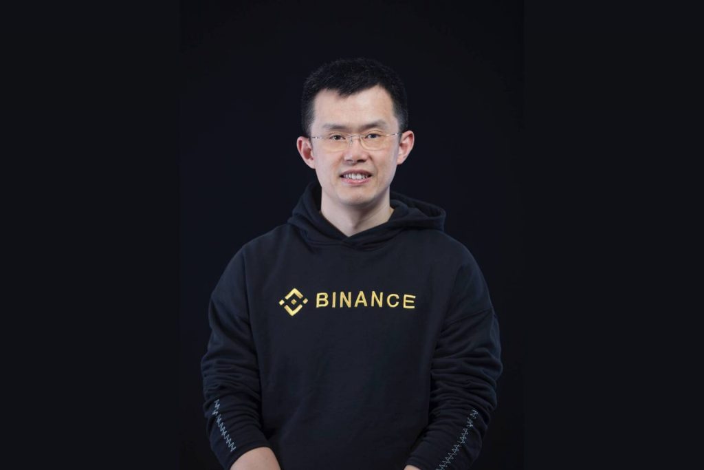 Binance CEO changpeng zhao