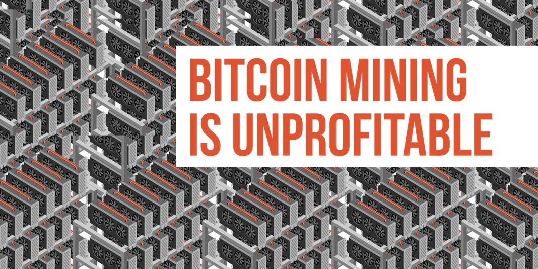 Why Bitcoin Mining is UNPROFITABLE