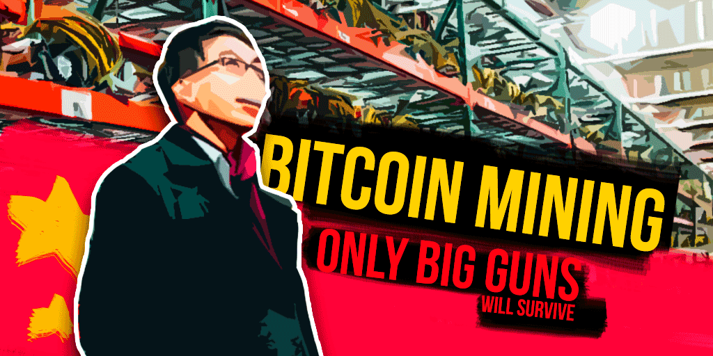 bitcoin mining in china only for big guns