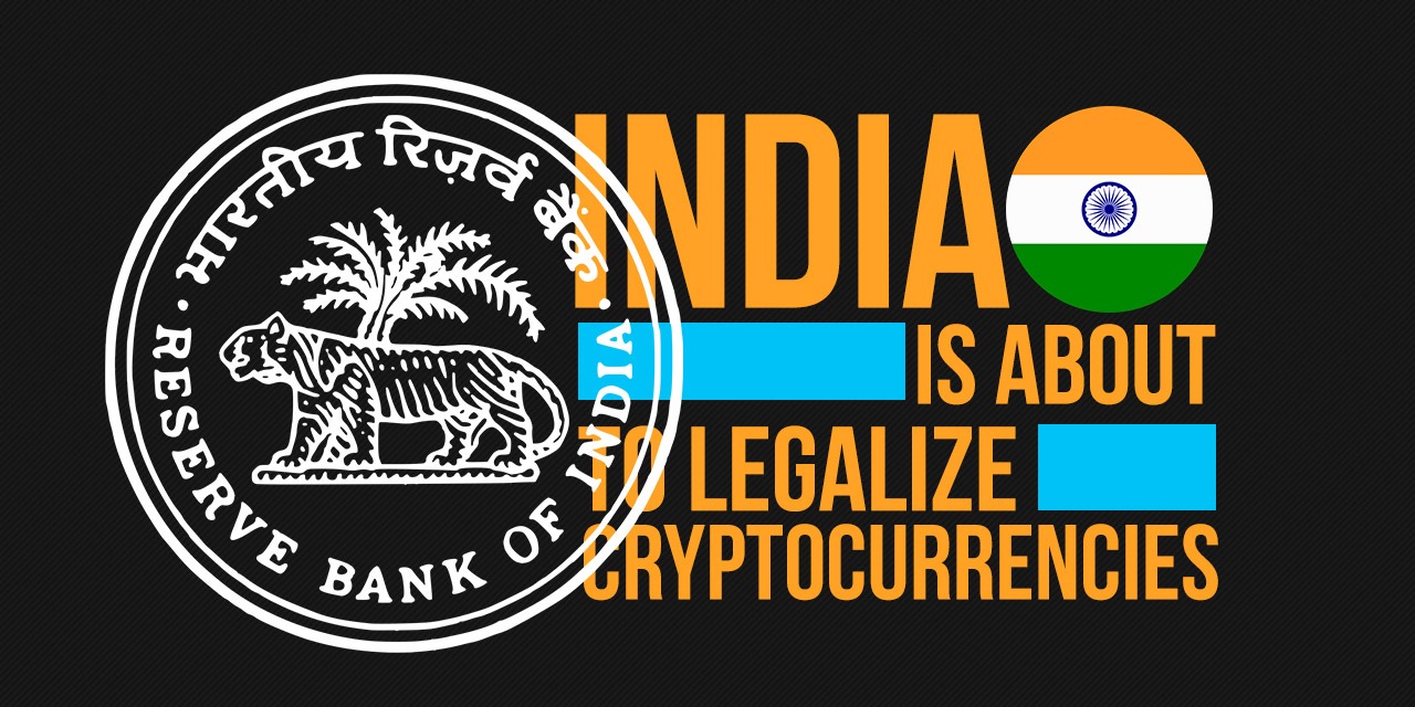 india is about to legalize cryptocurrency