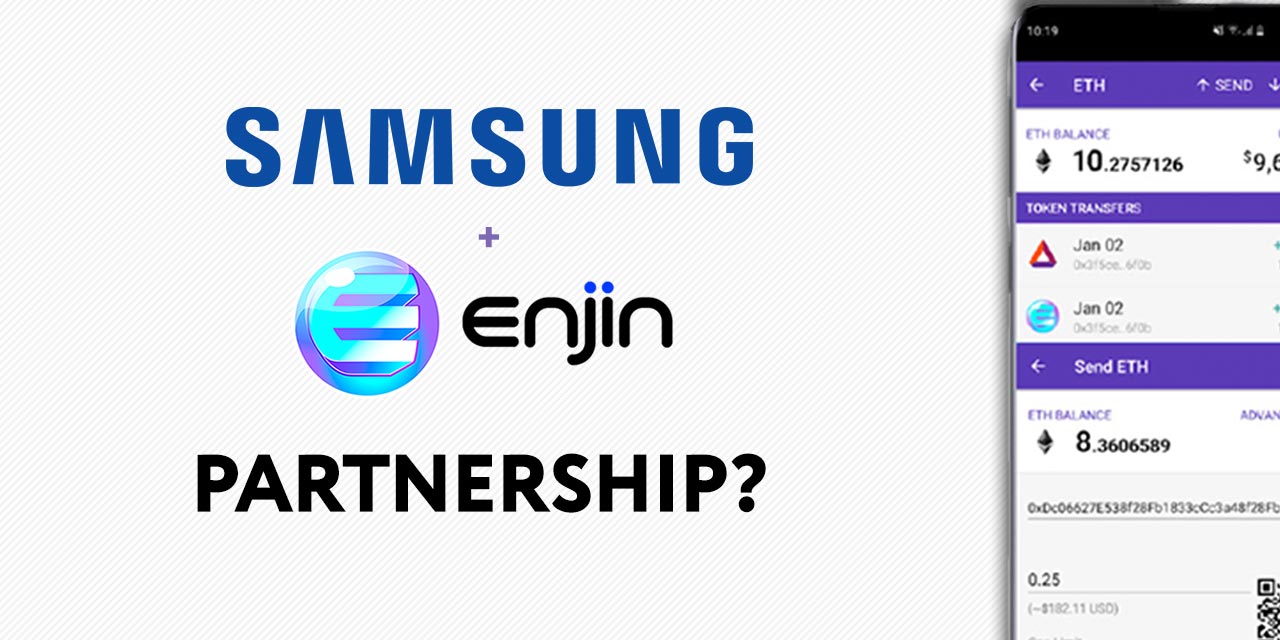 enjin wallet partners samsung blockchain phone