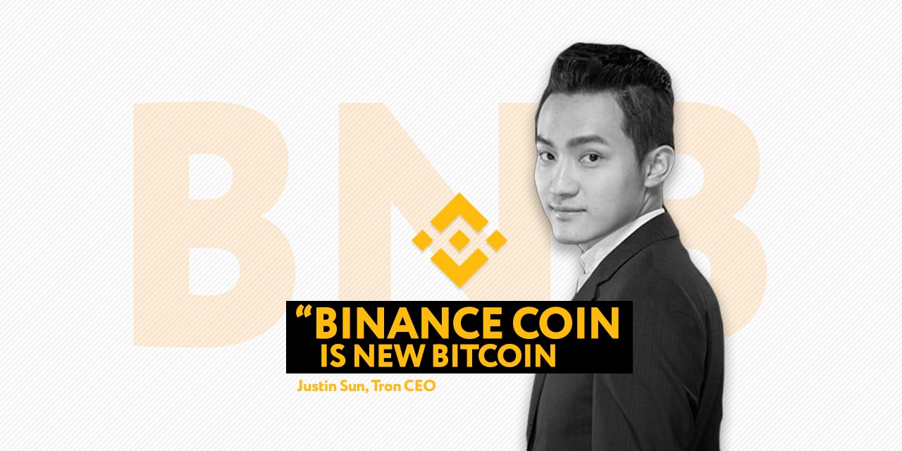 Justin Sun Binance Tron