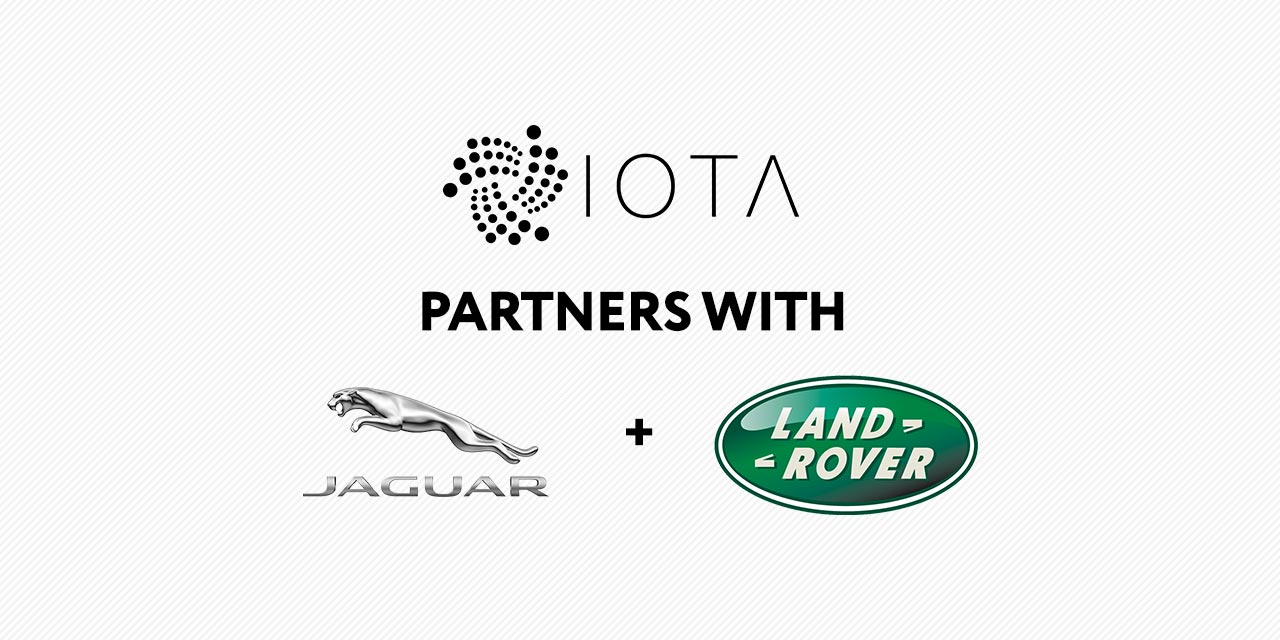 Jaguar Land Rover partners with IOTA to reward drivers for sharing information pic