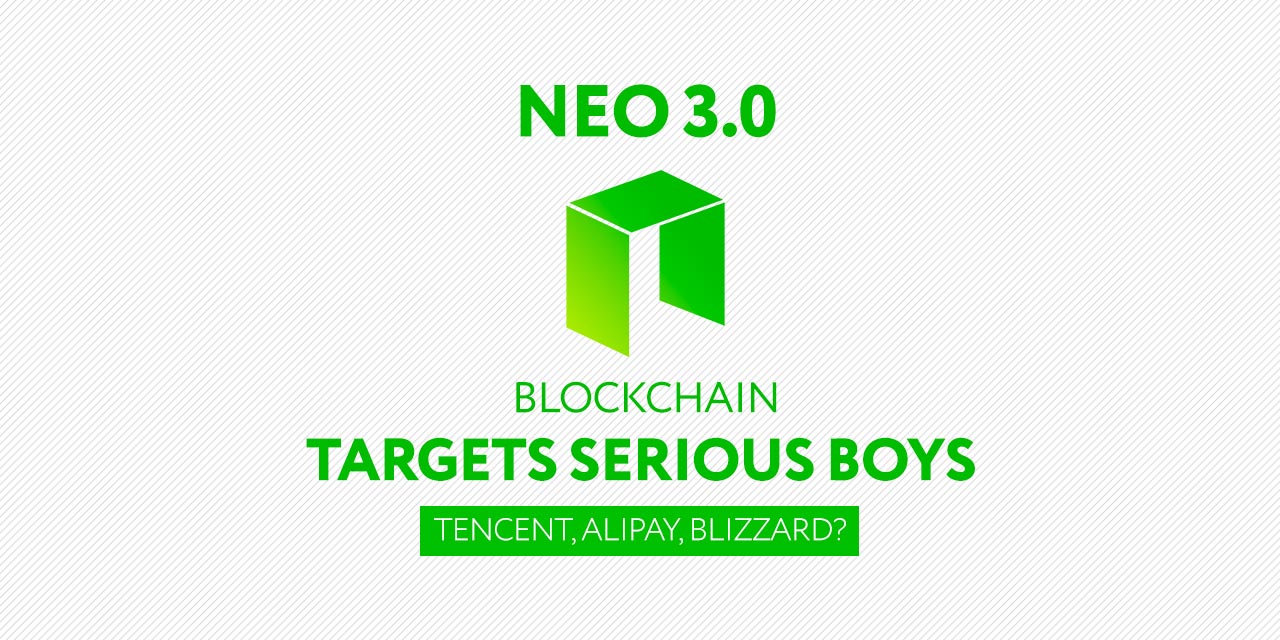 NEO’s Next Generation Blockchain Targets Alipay Tencent and Blizzard pic