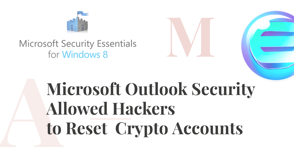 Windows allowed to Reset Crypto Accounts