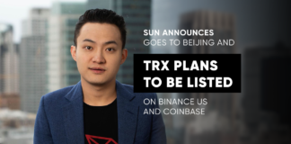 TRX Binance US Coinbase