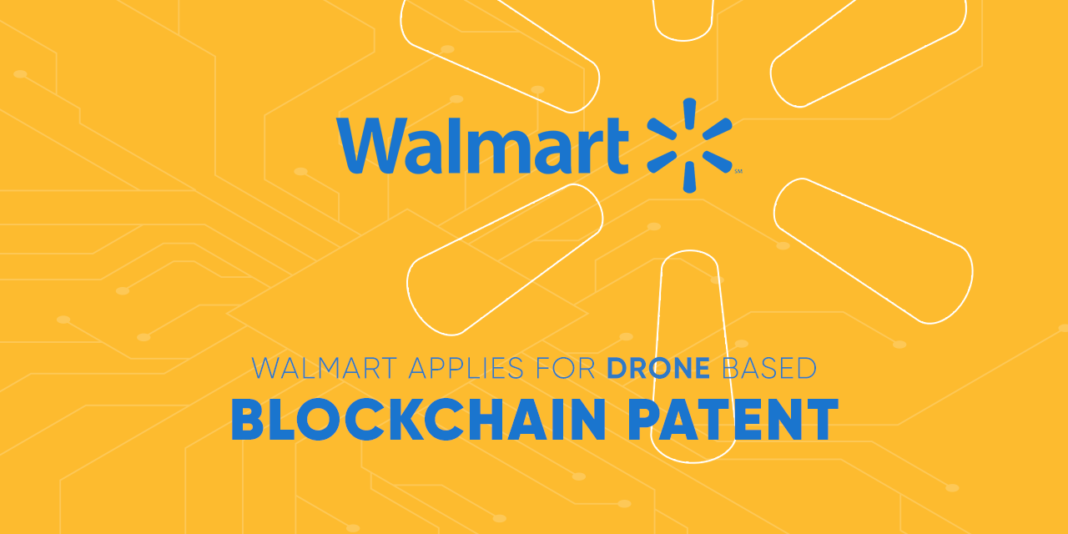 Walmart Drone blockchain