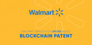 Walmart Drone blockchain