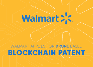 Walmart Drone blockchain