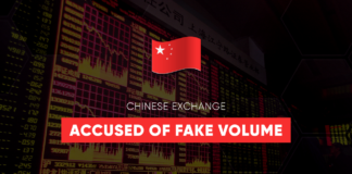 Chinese exchange fake volume