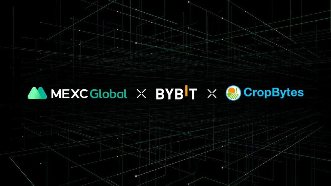 CropBytes lists on MEXC Global and Bybit