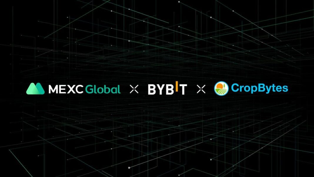 CropBytes lists on MEXC Global and Bybit