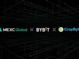 CropBytes lists on MEXC Global and Bybit